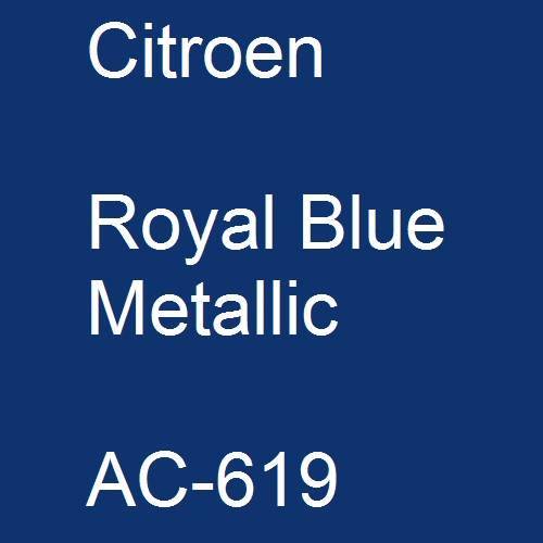 Citroen, Royal Blue Metallic, AC-619.